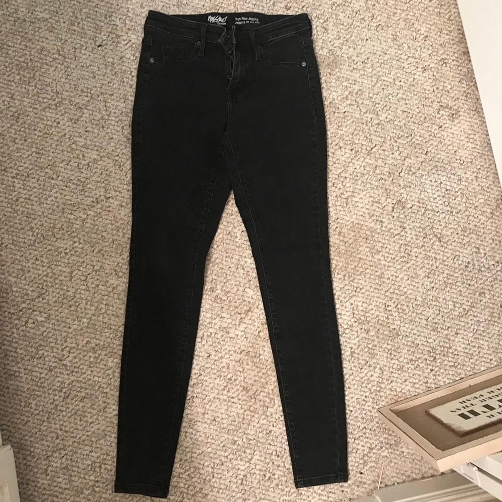 Mossimo Black Hi-Rise Jeggings